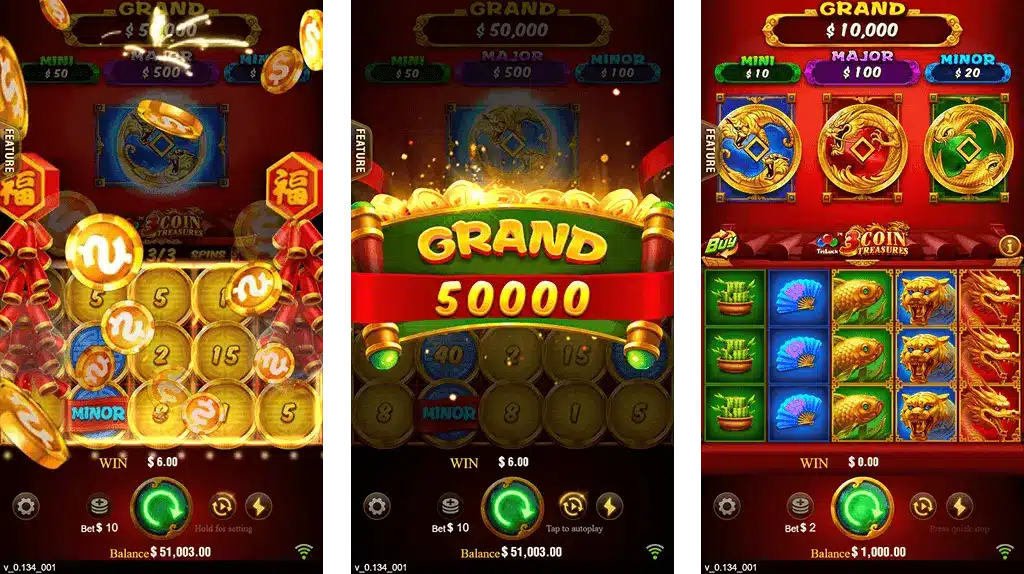 3 Coins 82Lotterybonus Bonus